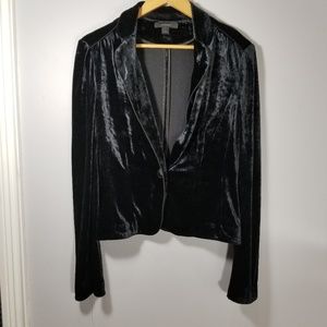 Velvet Boyfriend Blazer size L black